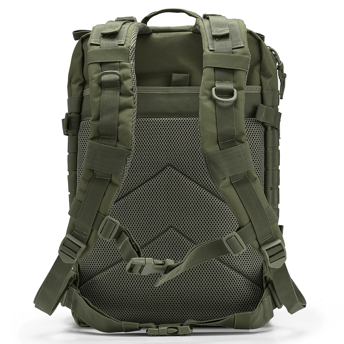 45L MOLLE Tactical Backpack — Heavy-Duty 900D, Fits 17" Laptop