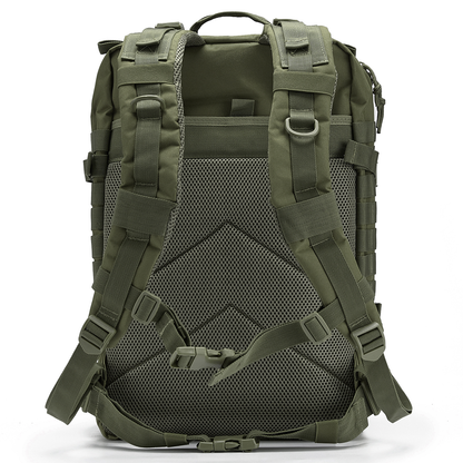 45L MOLLE Tactical Backpack — Heavy-Duty 900D, Fits 17" Laptop