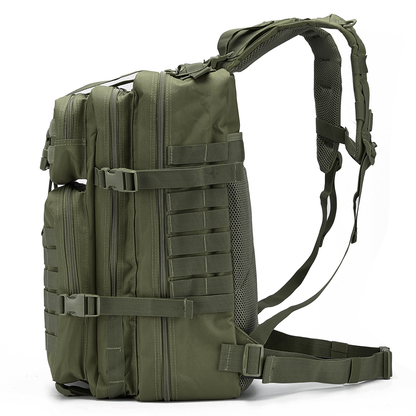 45L MOLLE Tactical Backpack — Heavy-Duty 900D, Fits 17" Laptop