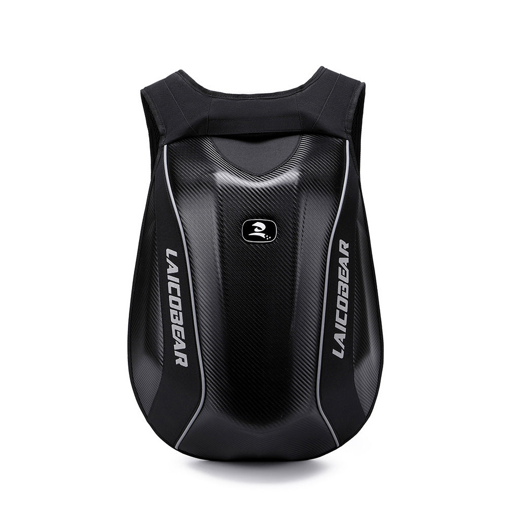 Day hiking backpack with breathable back panel, shown in four colors