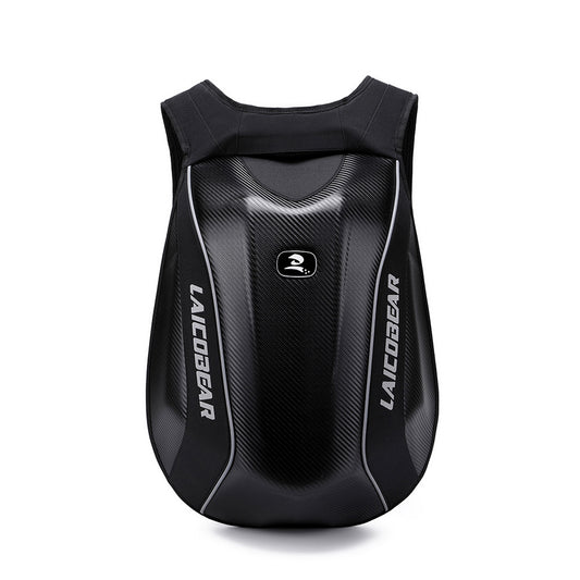 Day hiking backpack with breathable back panel, shown in four colors