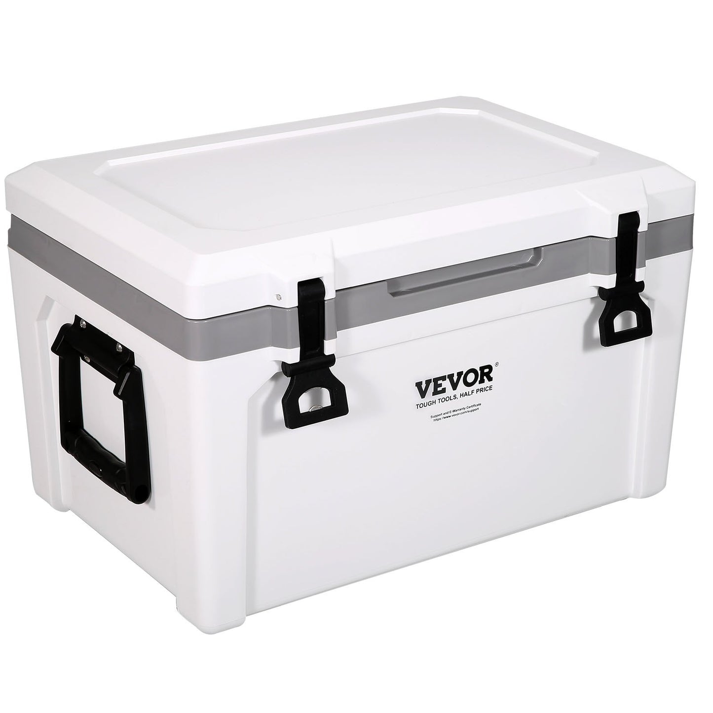 52 quart hard cooler that holds 50 cans with up to 6 days of ice retention
