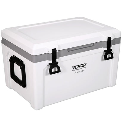 52 quart hard cooler that holds 50 cans with up to 6 days of ice retention