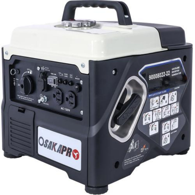 Portable 1200W Ultra-Quiet Gas Engine Inverter Generator, Epa-Compliant, with Eco-Mode Function, Ultra-Lightweight, Suitable for Home Backup and Camping