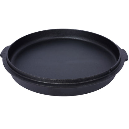 Outdoor Camping Deep Pot for Camping Fireplace Cooking Barbecue Baking Campfire with Leg Base