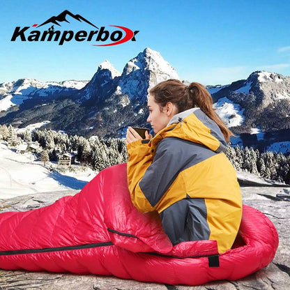 Kamperbox Winter Ultralight Sleeping Bag Winter Camping Equipment CW1100