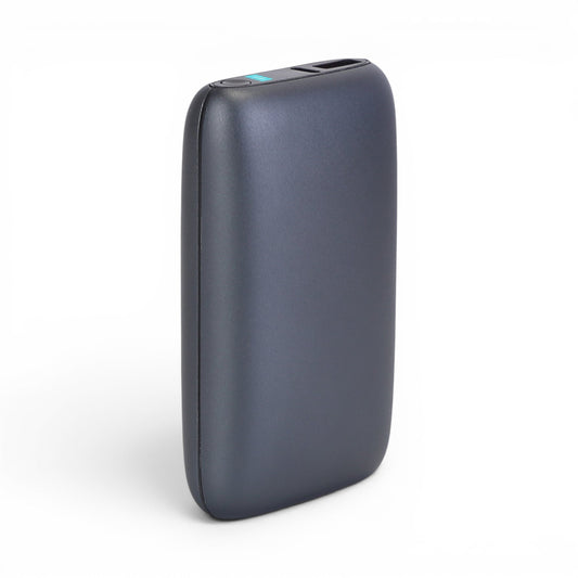 Rechargeable double-sided hand warmer with three heat levels