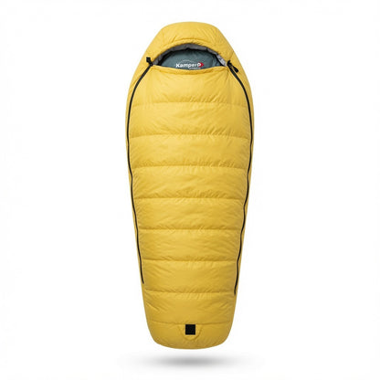 Ultralight summer sleeping bag with a soft bedding-feel inner lining