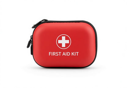 Compact First Aid Kit — 100-Piece, Waterproof Hard Case