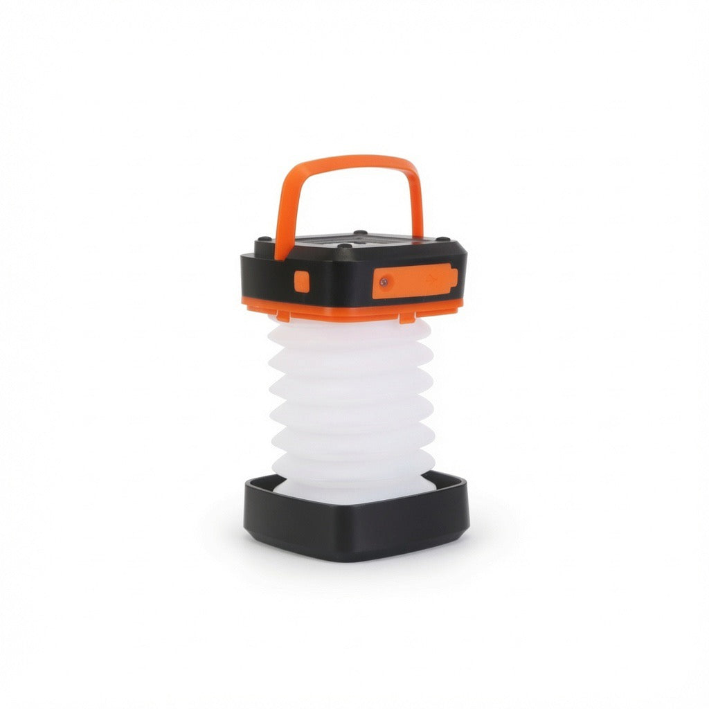 Collapsible Solar Camping Lantern — Solar + USB Rechargeable