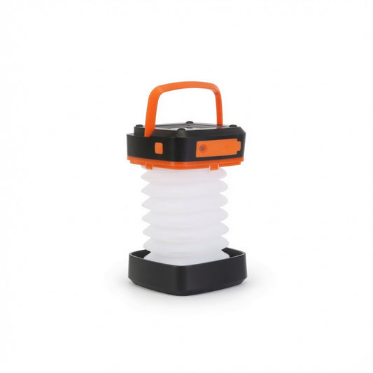 Collapsible Solar Camping Lantern — Solar + USB Rechargeable