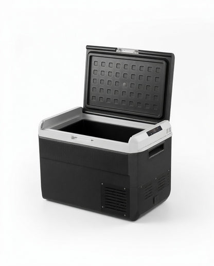 12V Portable Car Fridge & Freezer — 52.8 Qt Electric Cooler