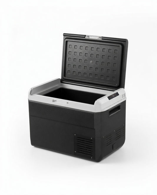 12V Portable Car Fridge & Freezer — 52.8 Qt Electric Cooler