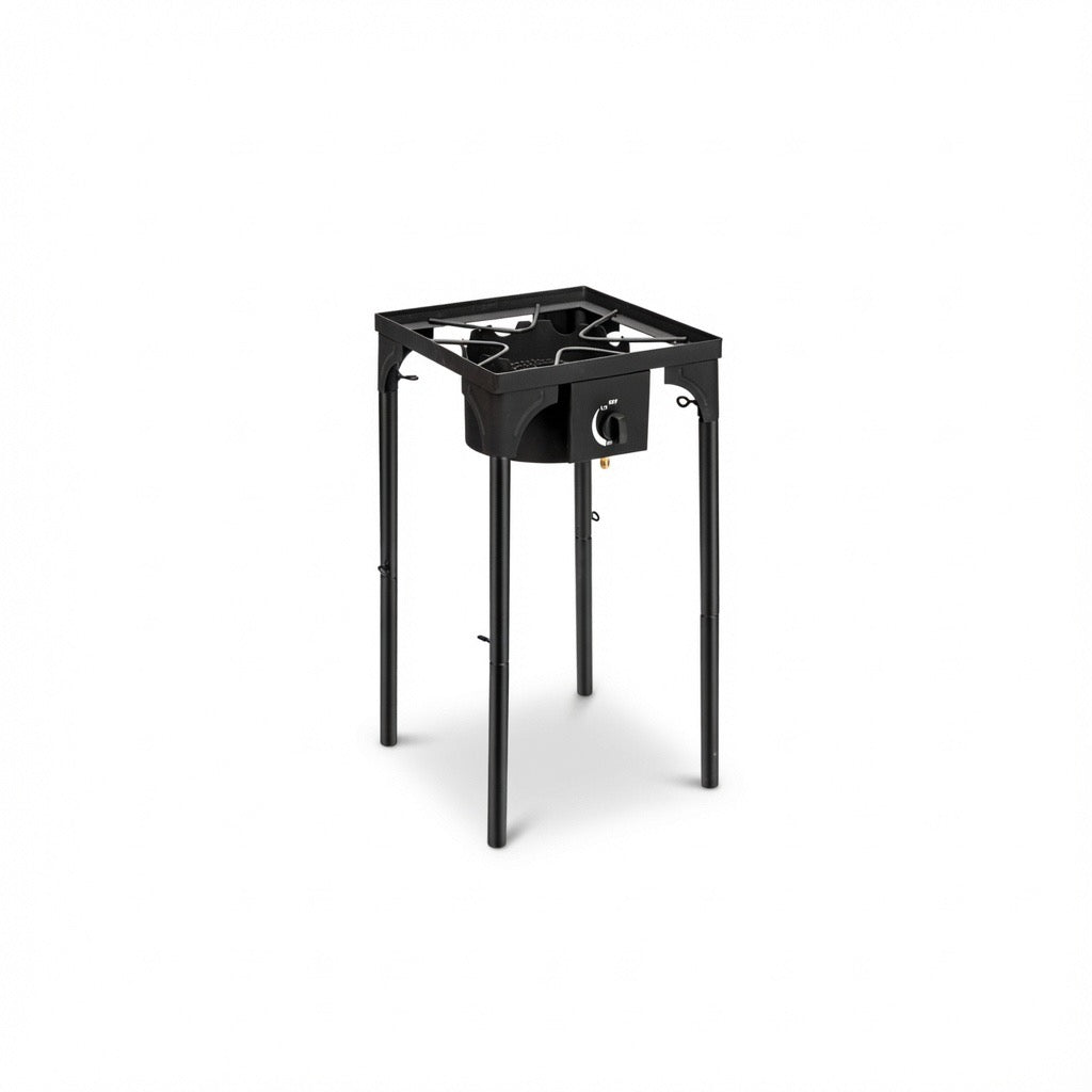High-Pressure Propane Burner — Cast Iron, Single Burner