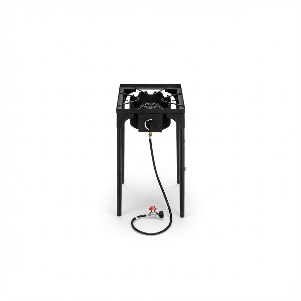 High-Pressure Propane Burner — Cast Iron, Single Burner