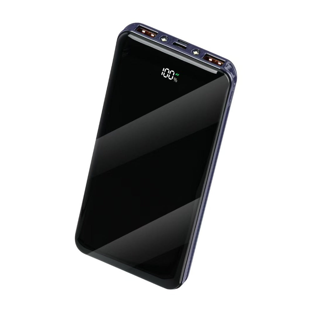 Compact camping power bank that charges two devices at once