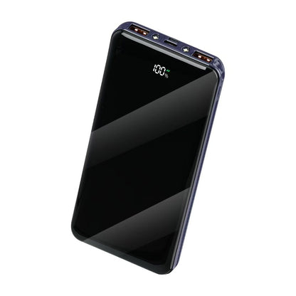 Compact camping power bank that charges two devices at once