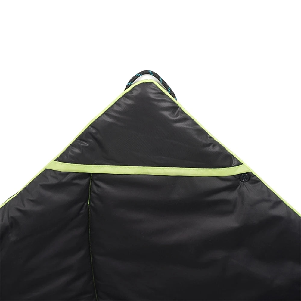 Double Puffy Cotton Camping Blanket, Portable, Lightweight and Warm,Insulated Quilt for Travel