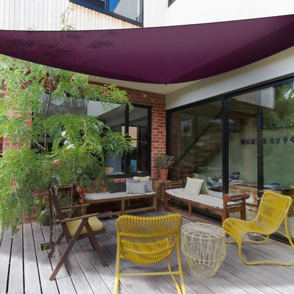 1Pc Shade Sail Patio Cover Shade Canopy Camping Sail Awning Sail Sunscreen Shelter Triangle Cover for Kindergarten Playground Outdoor