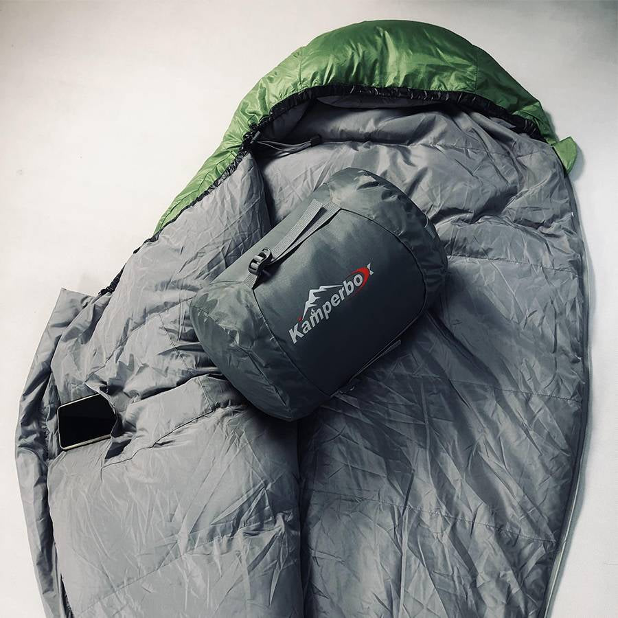 Kamperbox Ultra Light down Sleeping Bag Winter Sleeping Bag Camping Lightweight