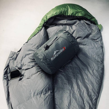 Kamperbox Ultra Light down Sleeping Bag Winter Sleeping Bag Camping Lightweight