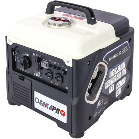 Portable inverter generator with eco mode and clean sine wave output